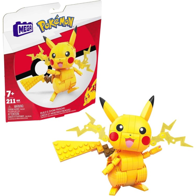 MEGA Pokemon Build & Show Pikachu 