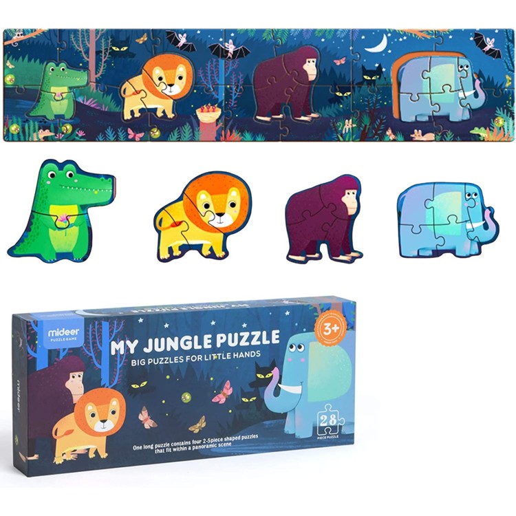 Mideer My Jungle Puzzle 28pc