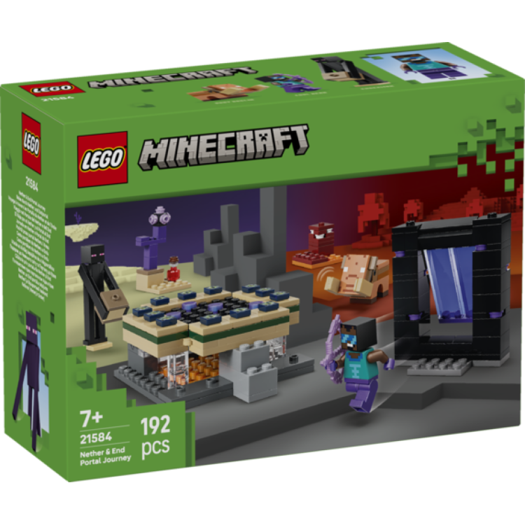 Lego Minecraft 21584 Nether & End Portal Journey
