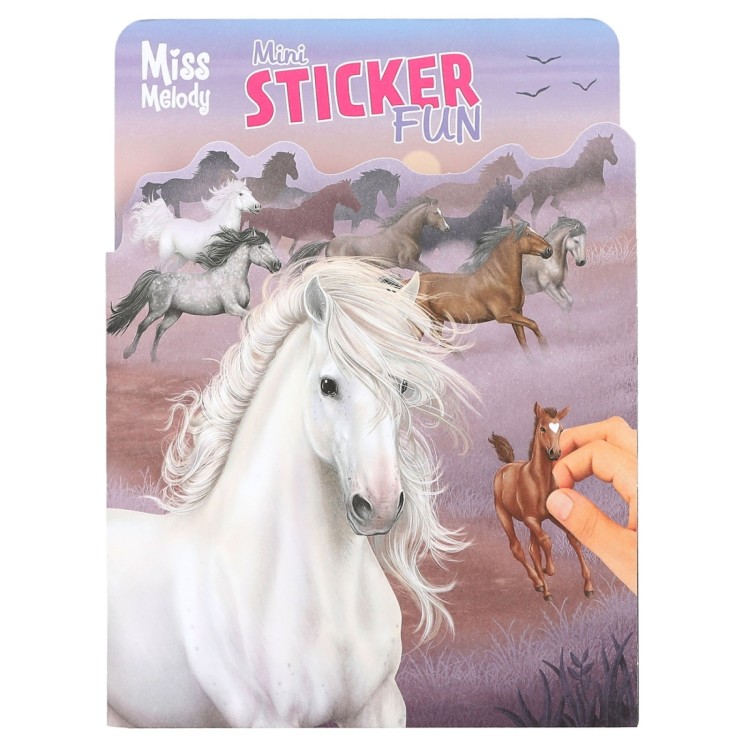 Miss Melody Mini Sticker Fun Book