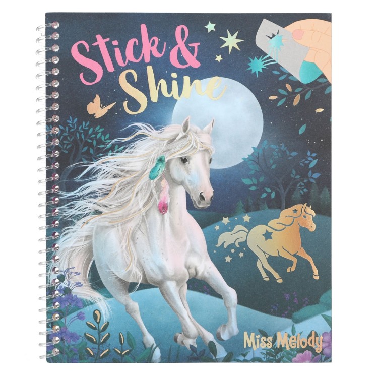 Miss Melody Stick & Shine Book