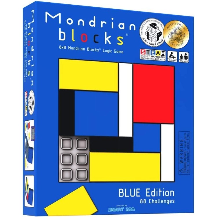 Mondrian Blocks Blue Edition