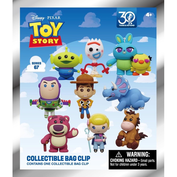 Monogram Disney Toy Story 30th Anniversary Figural Bag Clip