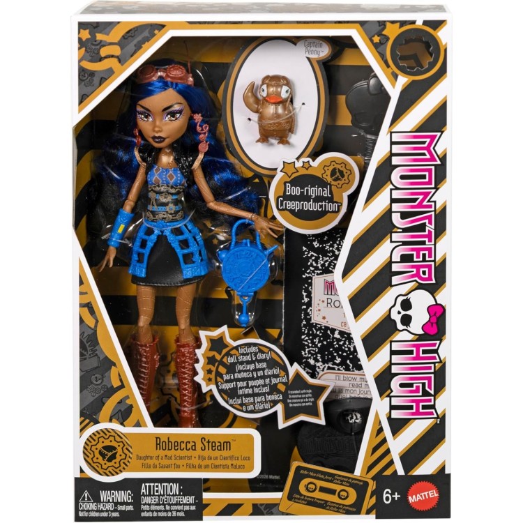 Monster High Boo-riginal Creeproduction Rebecca Steam Doll