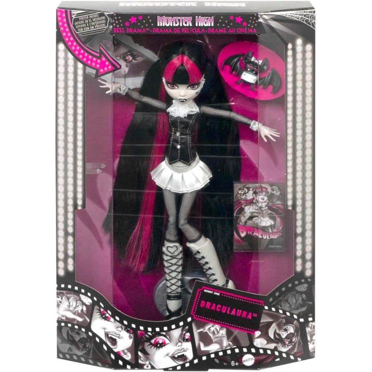 Monster High Reel Drama Draculaura Doll