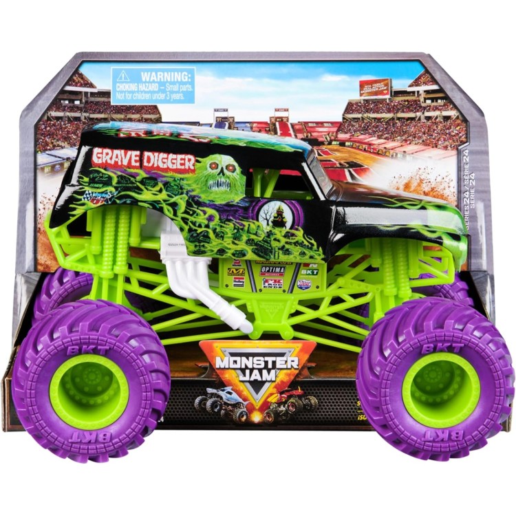 Monster Jam 1:24 True Metal Grave Digger