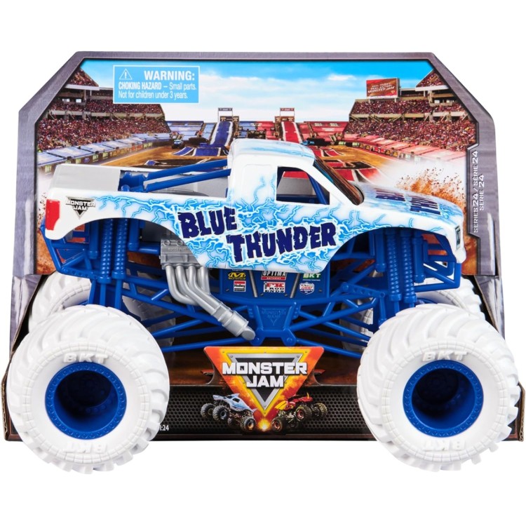 Monster Jam 1:24 True Metal Blue Thunder