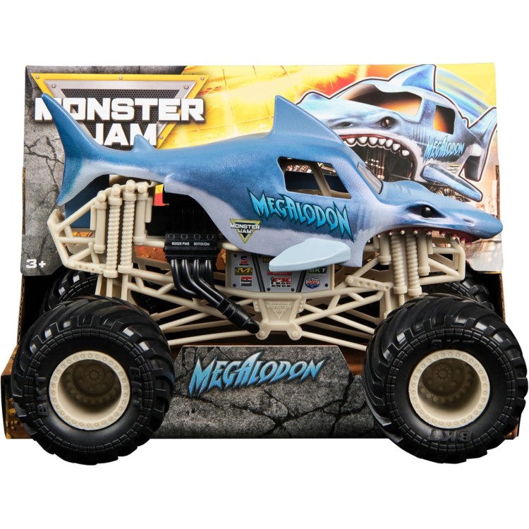 Monster Jam 1:24 True Metal Megalodon
