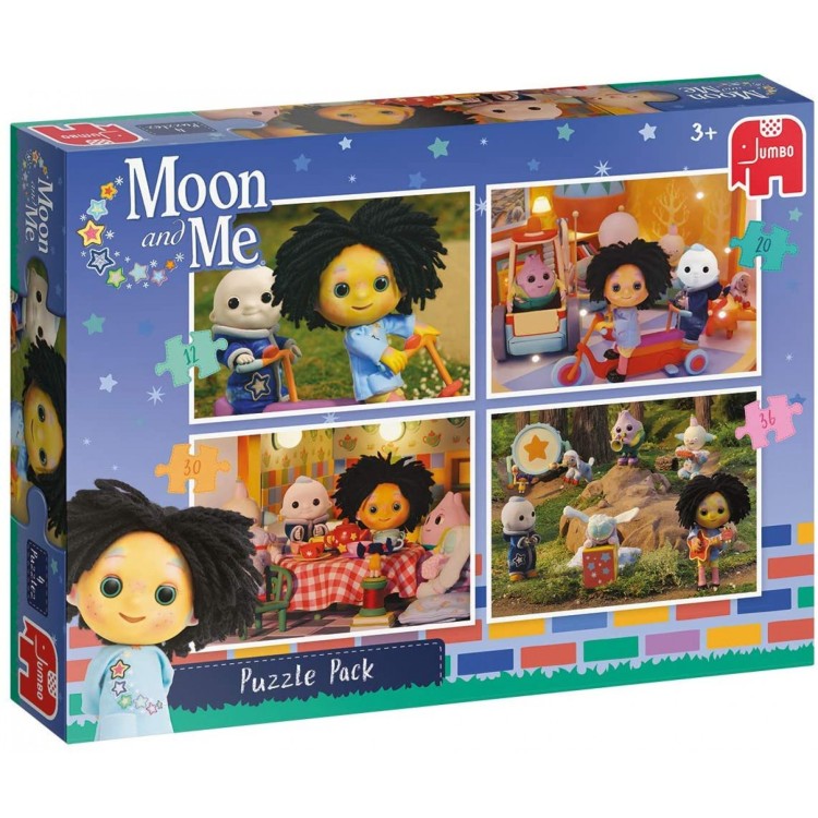 Jumbo Moon and Me 4 Puzzle Pack