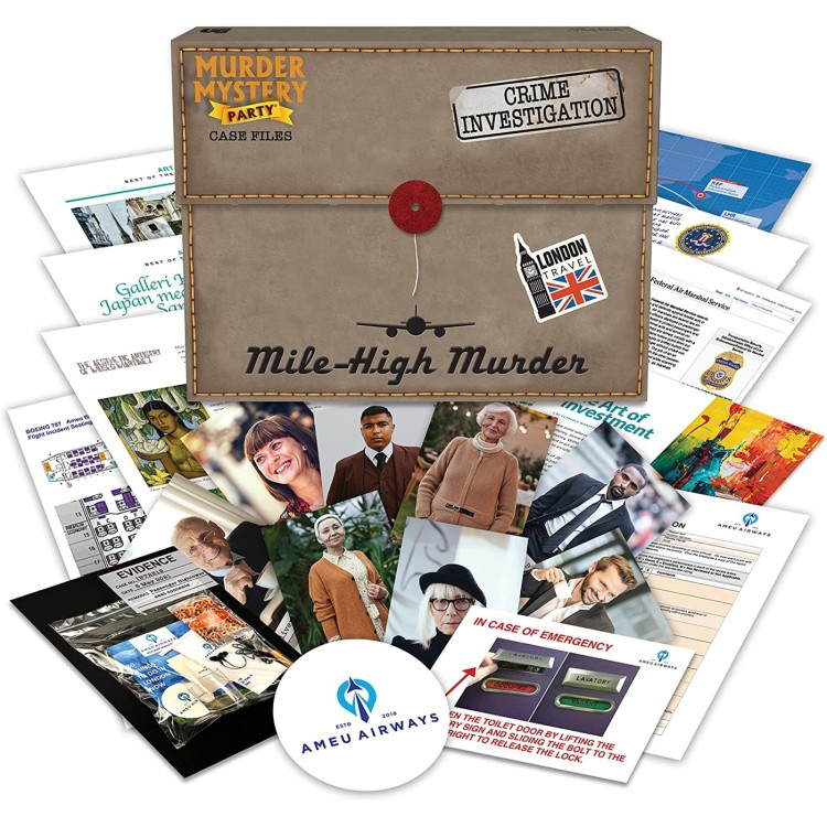 Murder Mystery Party Case Files: Mile-High Murder