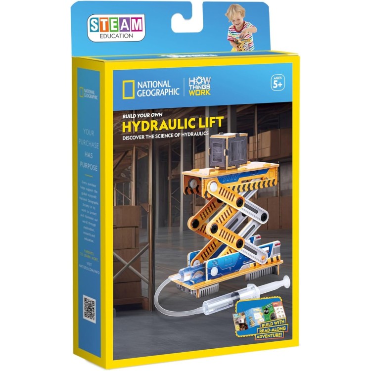 National Geographic Build Your Own Hydraulic Lift