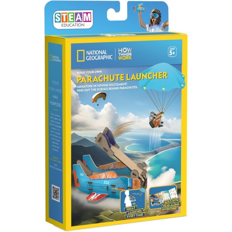 National Geographic Build Your Own Parachute Launcher