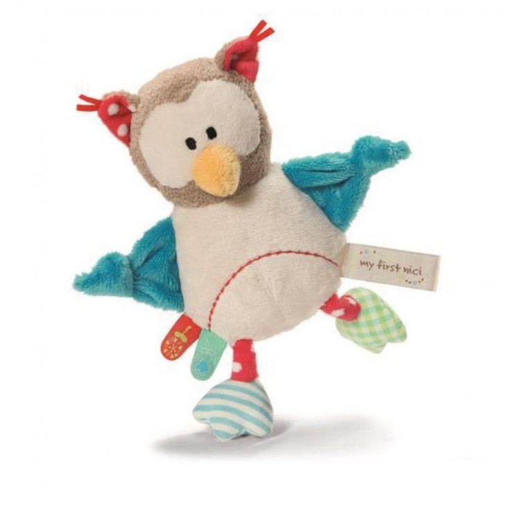 Nici Grabber Owl With Rattle