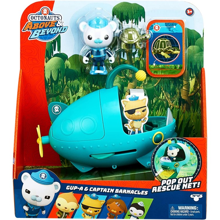 Octonauts Vehicle Gup-A & Captain Barnacles