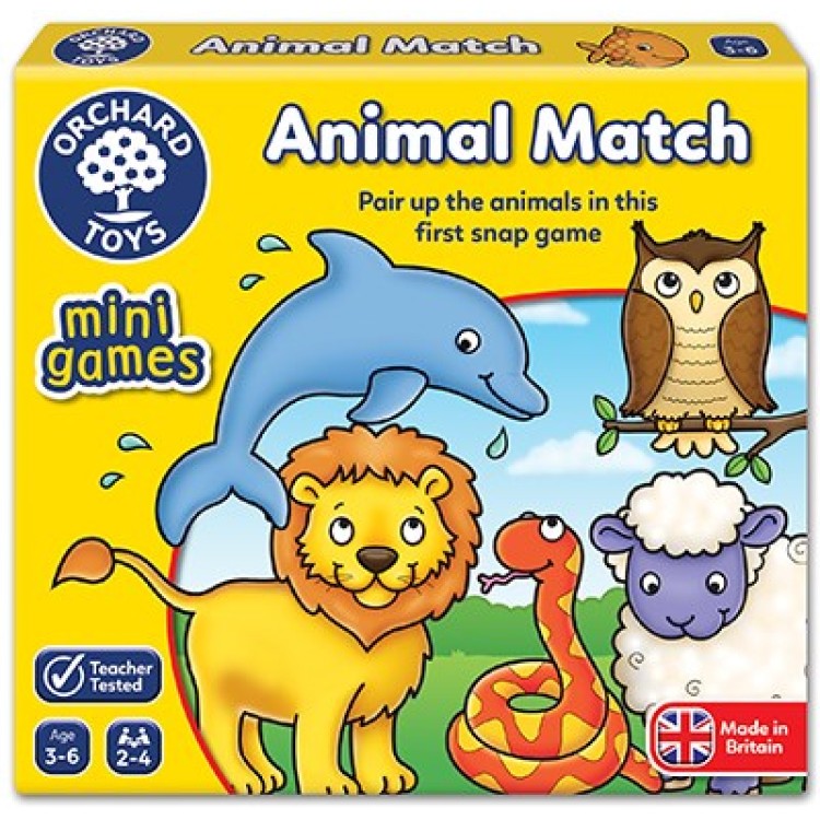 Orchard Toys Mini Game Animal Match