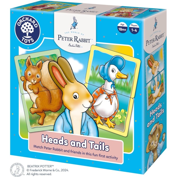 Orchard Toys Peter Rabbit Heads and Tails