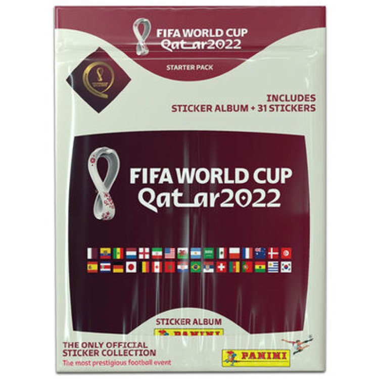 Panini FIFA World Cup 2022 Sticker Collection Starter Pack