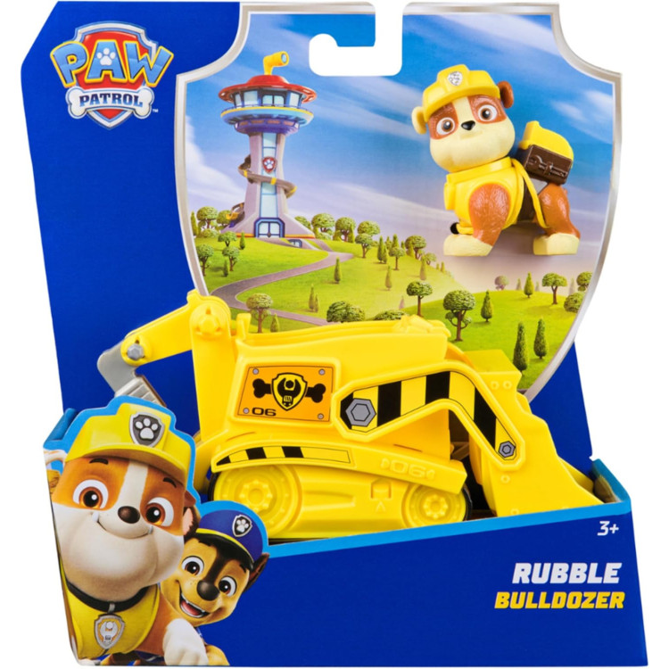 Paw Patrol Basic Vehicle Rubble Bulldozer