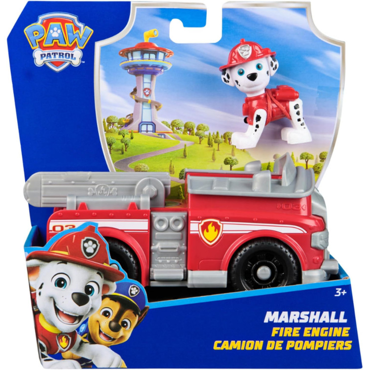 Paw Patrol Basic Vehicle Marshall Fire Engine