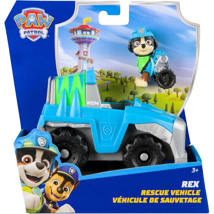 Paw Patrol Basic Vehicle Rex Rescue Vehicle