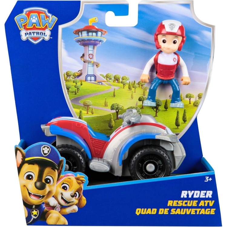 Paw Patrol Basic Vehicle Ryder Rescue ATV