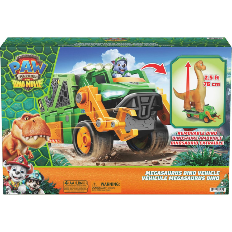 Paw Patrol The Dino Movie Megasaurus Dino Vehicle
