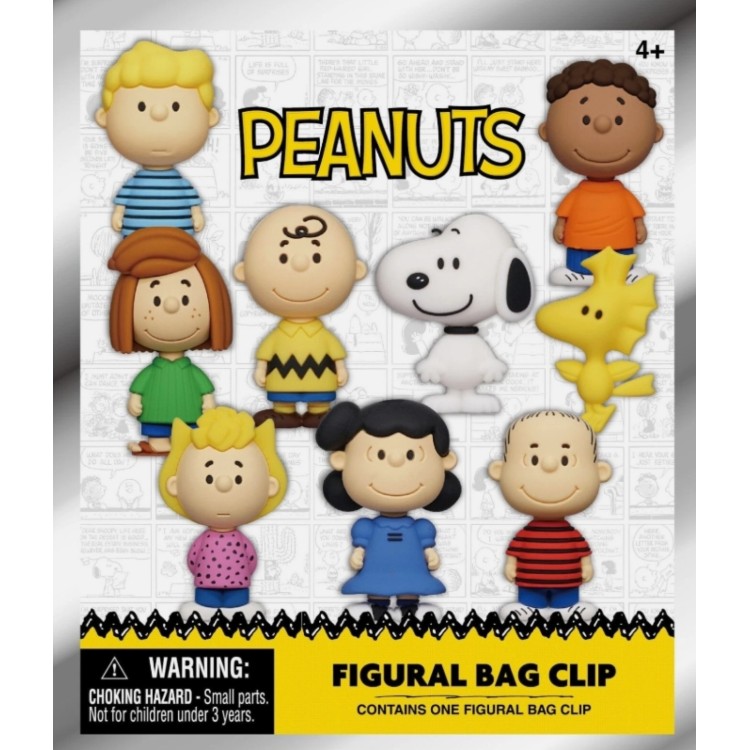 Peanuts 3D Figural Bag Clip 