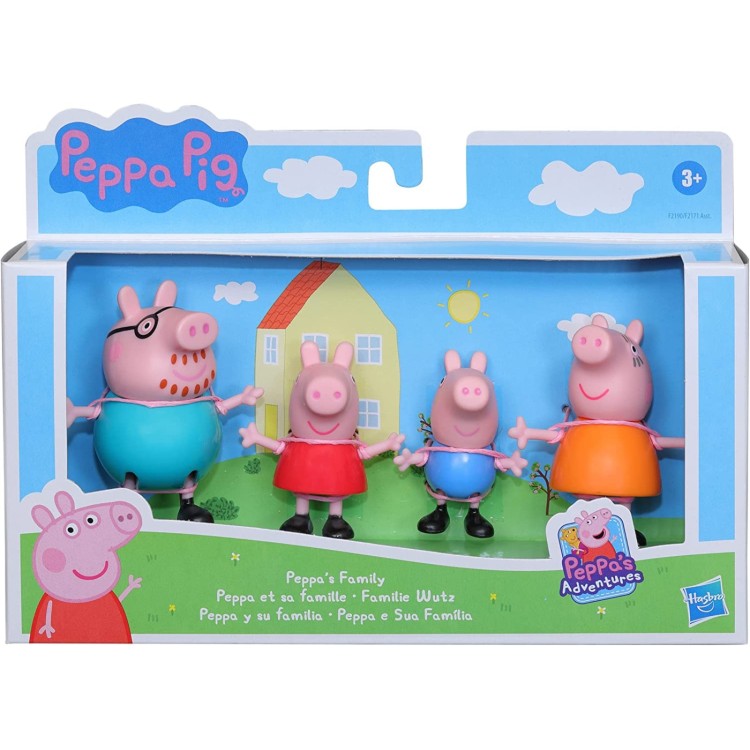 Peppa Pig Family Figure 4 Pack