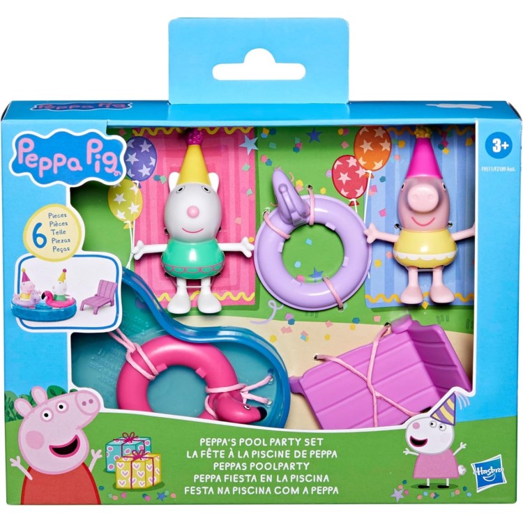 Peppa Pig Moments Set - Peppa's Pool Party Set