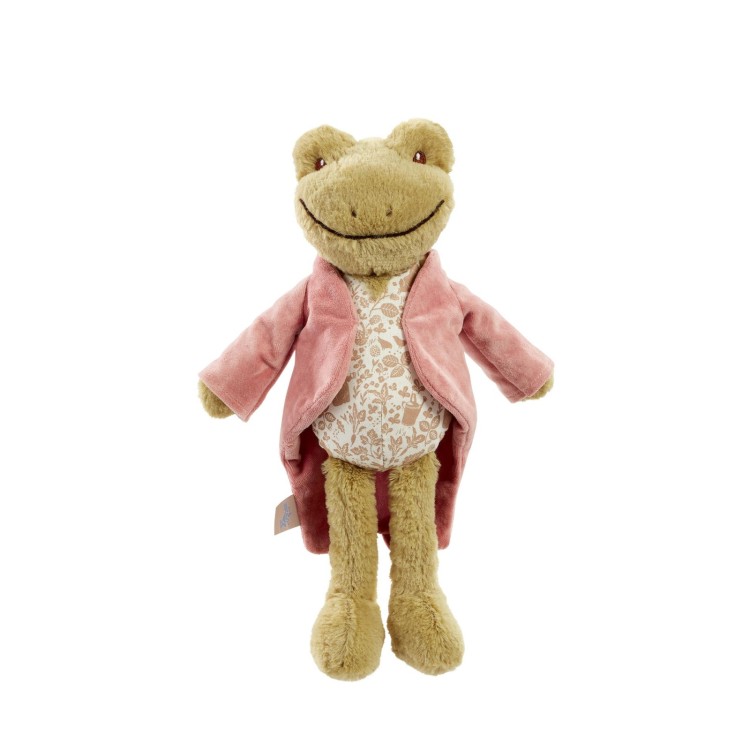 Peter Rabbit Signature Collection Jeremy Fisher 34cm Soft Toy