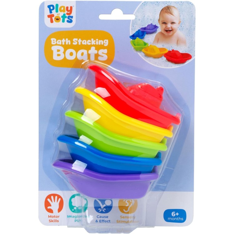 Play Tots Bath Stacking Boats