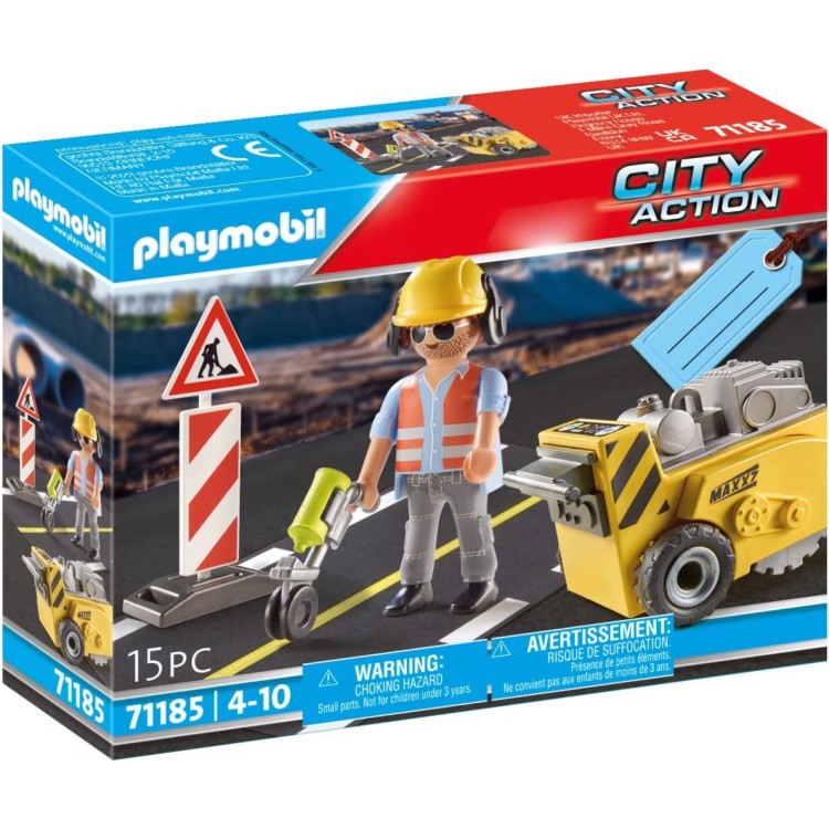 Playmobil 71185 Construction Worker Gift Set