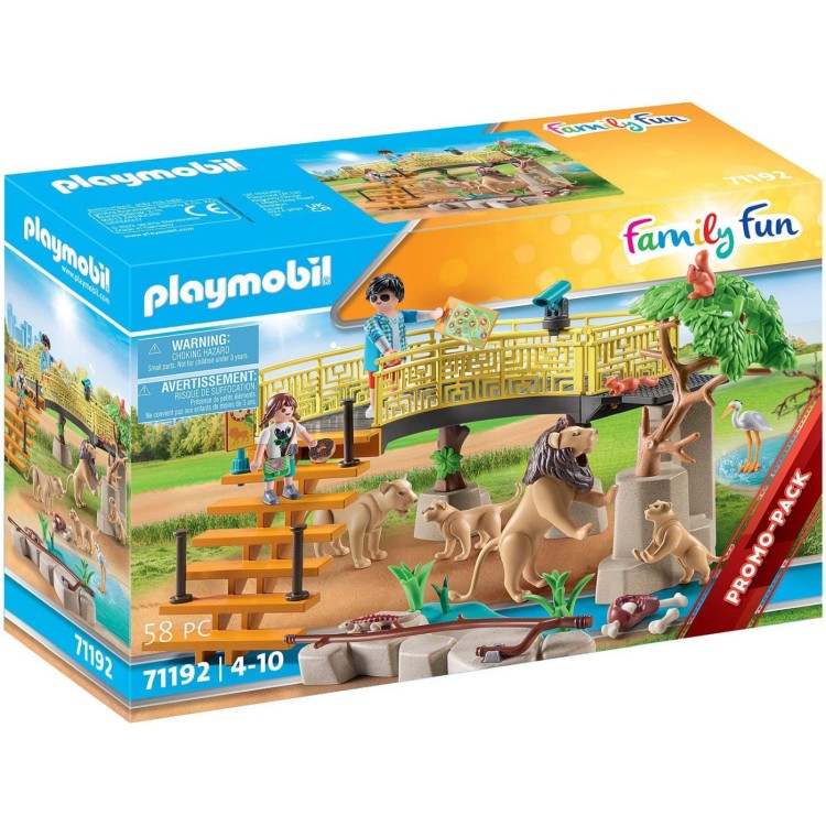Playmobil 71192 Outdoor Lion Enclosure