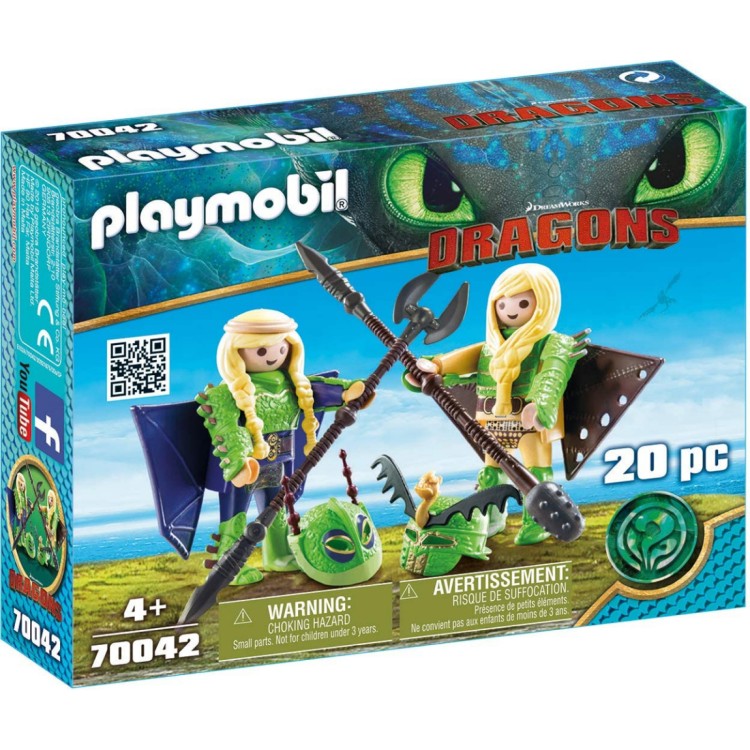 Playmobil 70042 Dragons Ruffnut & Tuffnut in Flight Suits