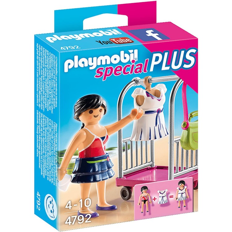 Playmobil Special Plus 4792 Model & Clothing Rack