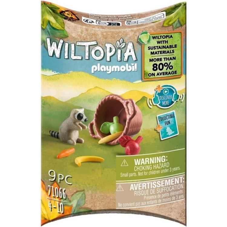 Playmobil Wiltopis 71066 Raccoon