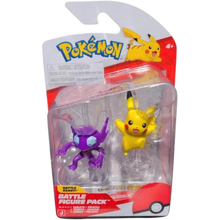 Pokemon Battle Figure Pack - Sableye & Pikachu