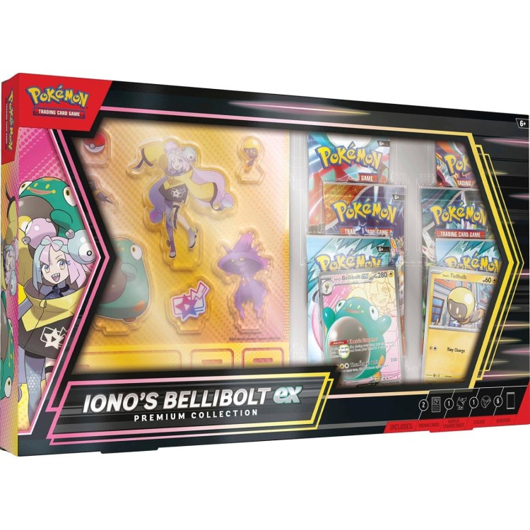 Pokemon TCG Iono’s Bellibolt ex Premium Collection