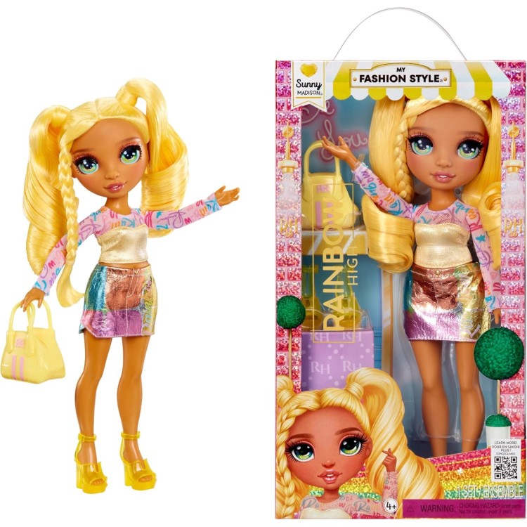 Rainbow High My Fashion Style Doll - Sunny Madison