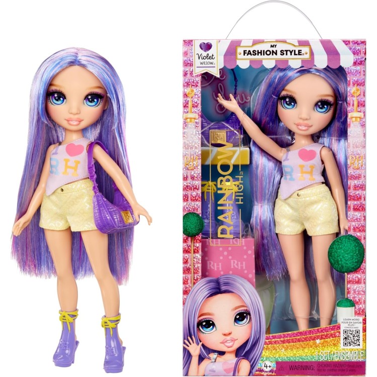 Rainbow High My Fashion Style Doll - Violet Willow