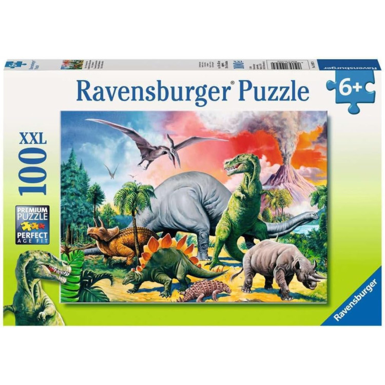 Ravensburger Among the Dinosaurs XXL 100pc Puzzle