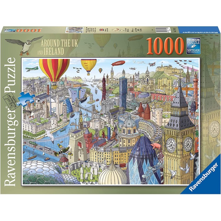 Ravensburger Around The UK & Ireland 1000pc Puzzle
