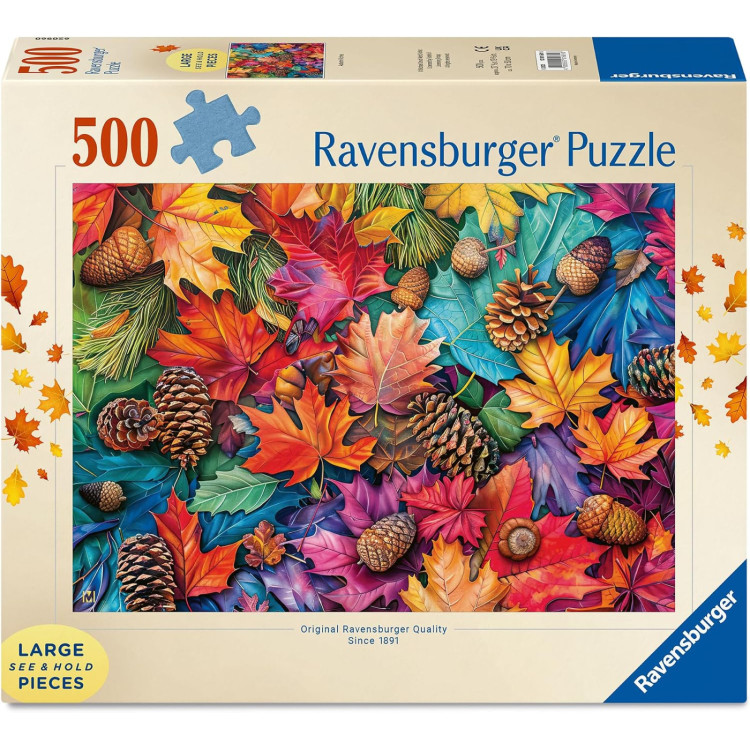 Ravensburger Autumn Riches 500 Large pc Puzzle