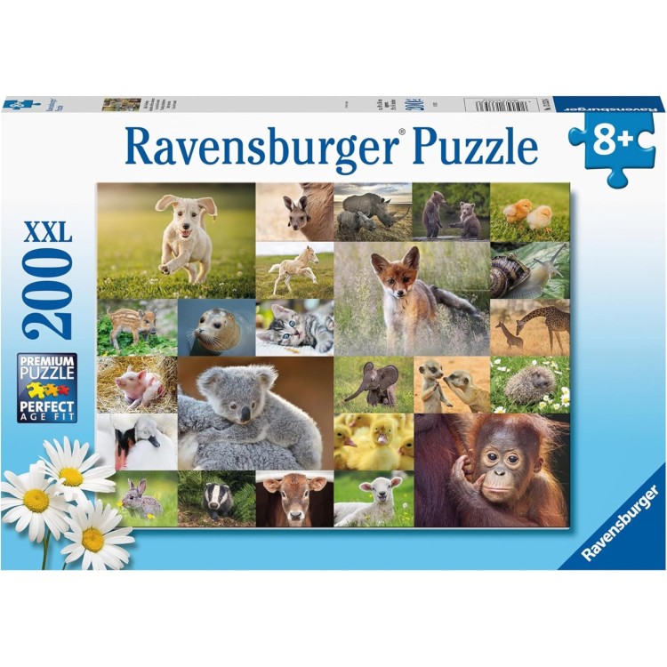 Ravensburger Baby Animals XXL 200pc Puzzle