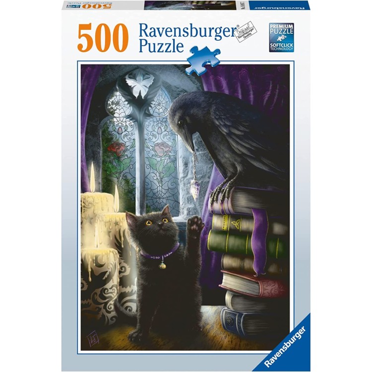 Ravensburger Black Cat & Raven 500pc Puzzle