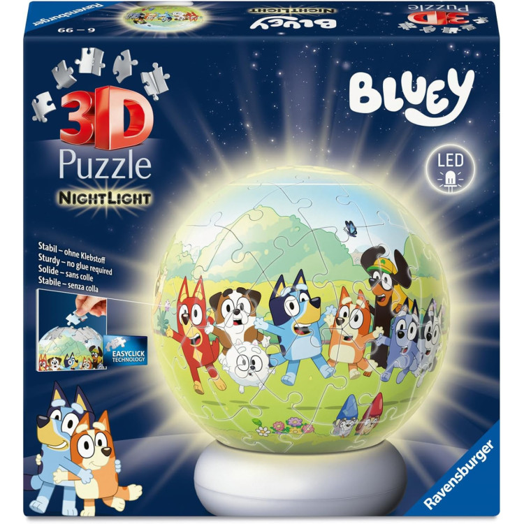 Ravensburger Bluey 3D Puzzle Night Light