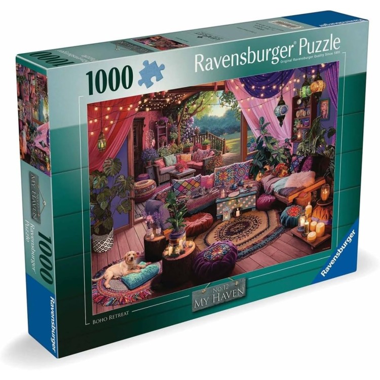 Ravensburger Boho Retreat 1000pc Puzzle