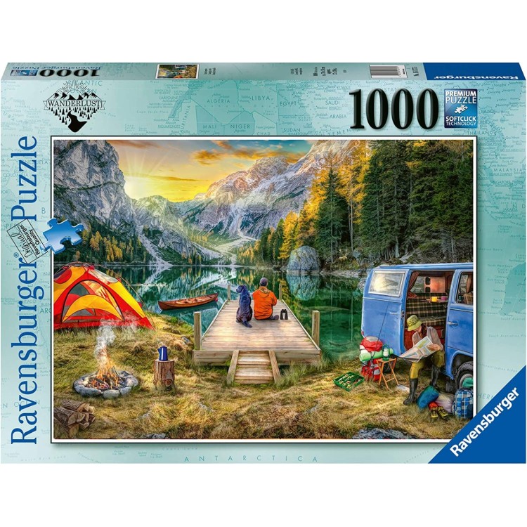 Ravensburger Calm Campsite 1000pc Puzzle