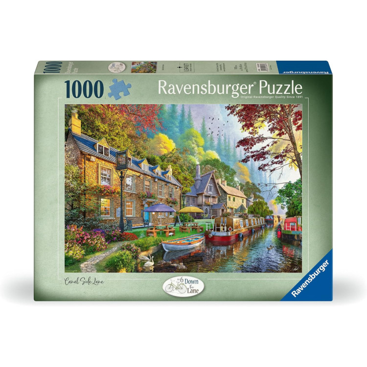 Ravensburger Canal Side Lane 1000pc Puzzle