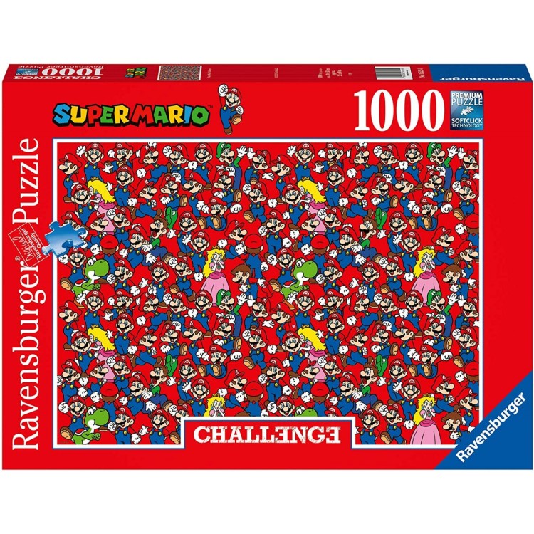 Ravensburger Challenge Super Mario 1000pc Puzzle